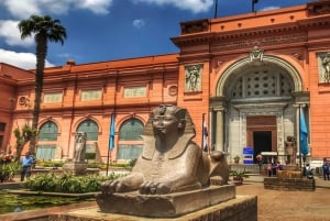 Cairo Stopover-tur til pyramider, Egyptisk Museum og det gamle Cairo