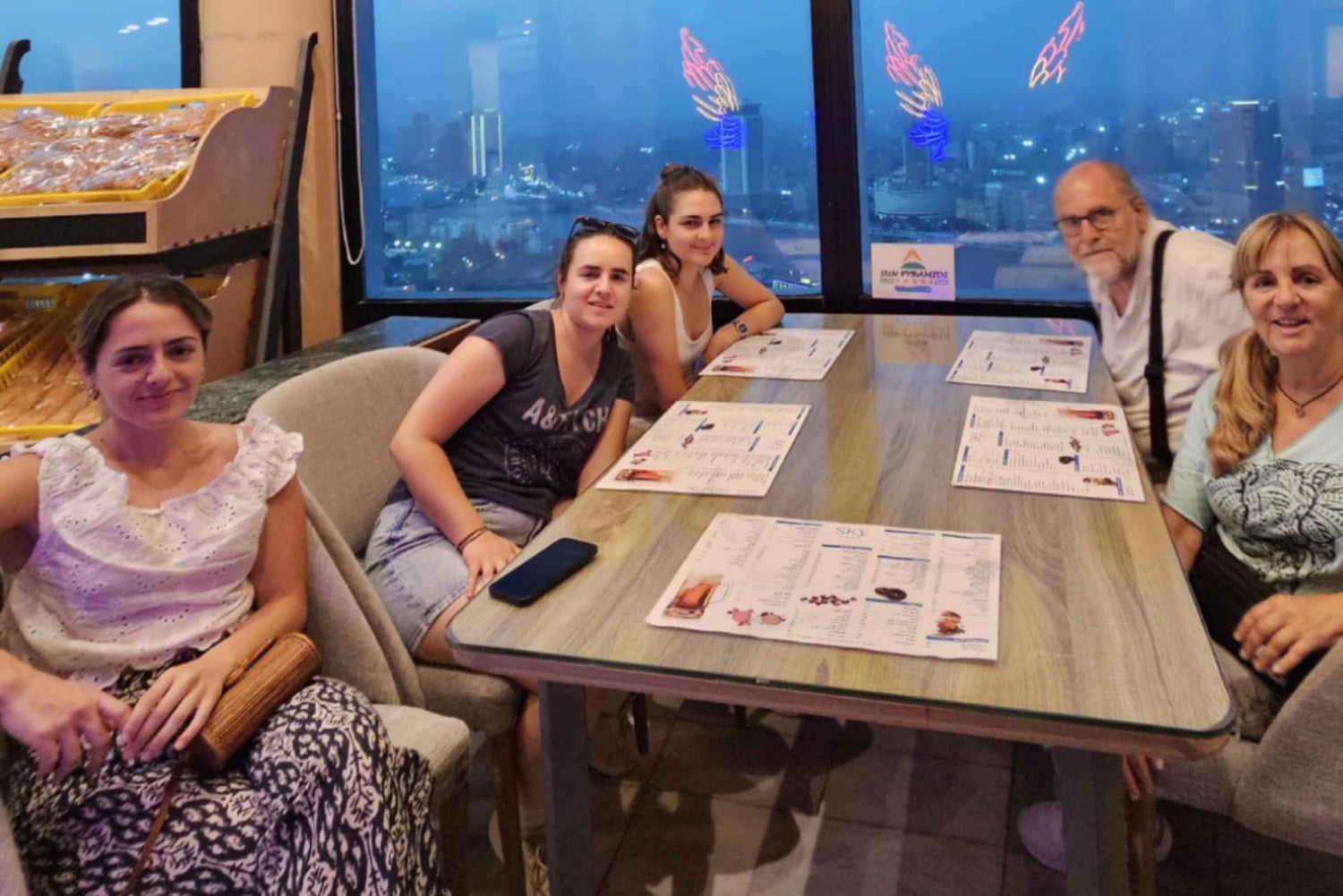 El Cairo: Atardecer en la Torre de El Cairo con almuerzo y transporte privado