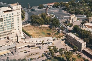 Le Caire : Excursion en felouque au coucher du soleil et visite culinaire avec guide privé