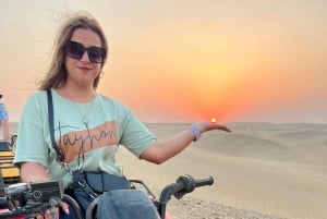 Kairo: Quad-sykkeleventyr i solnedgangen ved pyramidene