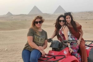 Kairo: Pyramiderna - äventyr med fyrhjuling vid solnedgången