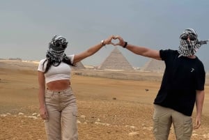 Kair: Sunset Pyramids Quad Biking Adventure