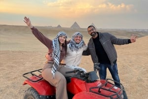Kairo: Pyramiderna - äventyr med fyrhjuling vid solnedgången