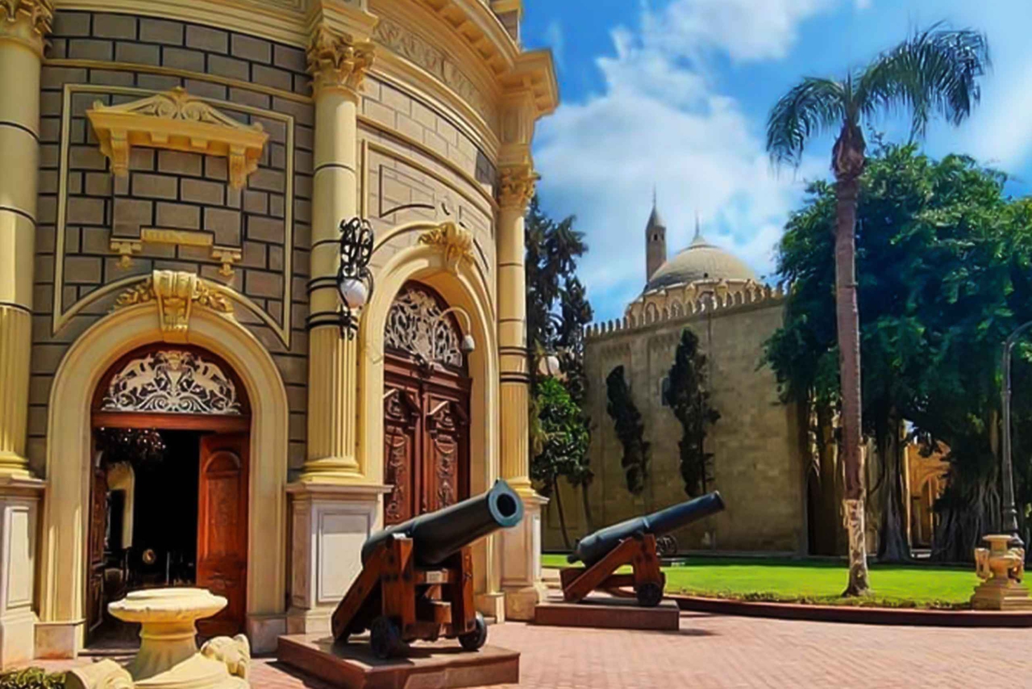 カイロアブディーン宮殿の博物館見学