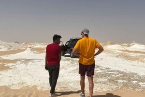 Caïro: Witte Woestijn en Bahariya Oase privé dagtour