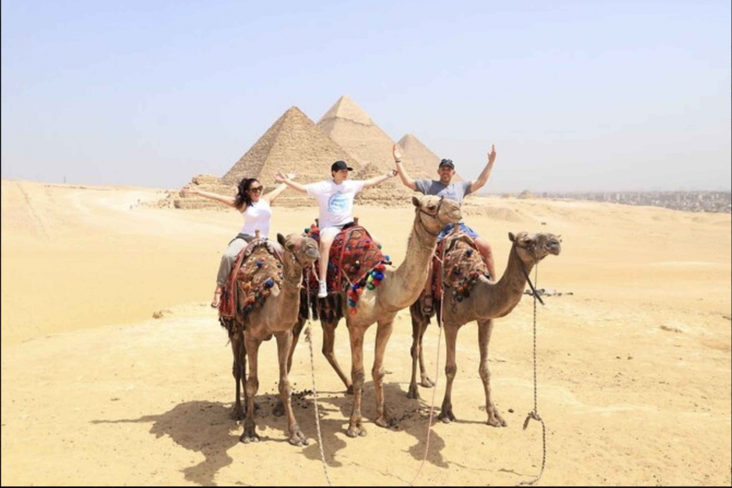 Cairo: Sunset or Sunrise Camel Ride at The Giza Pyramids