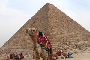 Cheops-piramides met overdracht en opties