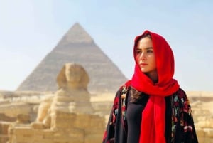 Dagstur til pyramidene i Giza og Sakkara - privat tur