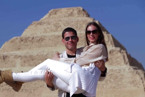 Dagstur till Giza-pyramiderna och Sakkara Privat tur