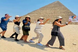 Sharm El-Sheikh: Day tour to pyramids & Grand Museum in Giza