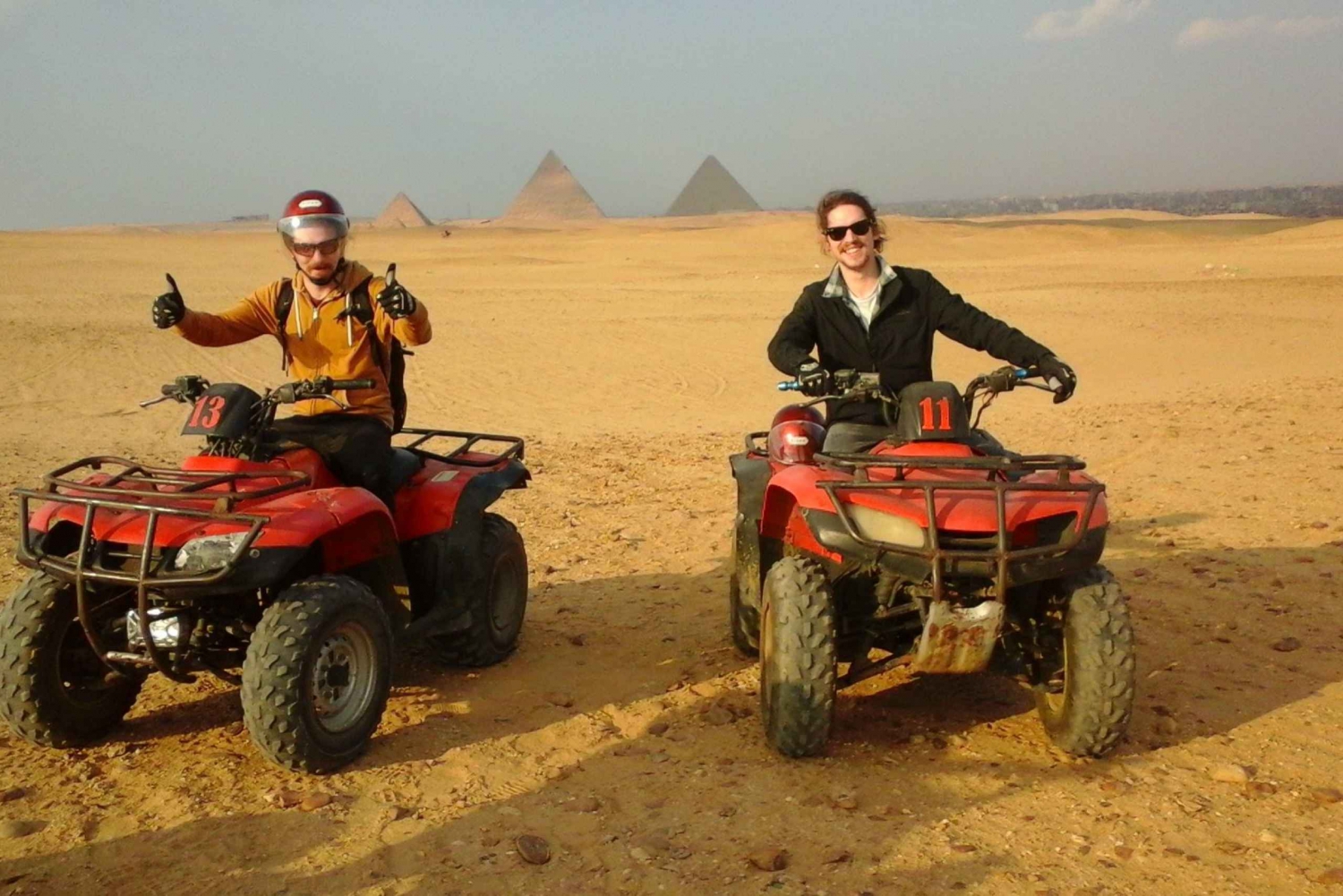 Desert Safari by Quad Bike Around Pyramids