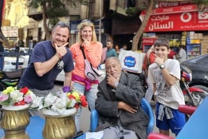 جولة نصف يوم في وسط القاهرة مع عشاء مصري