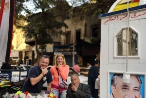 جولة نصف يوم في وسط القاهرة مع عشاء مصري