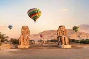 Egipt: Prywatna 5-dniowa wycieczka, rejs po Nilu, loty, balon
