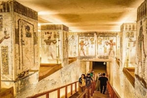 Egitto: Tour privato di 5 giorni con crociera sul Nilo, voli e mongolfiera