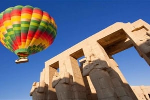 Egitto: Tour privato di 7 giorni con crociera sul Nilo, voli e mongolfiera