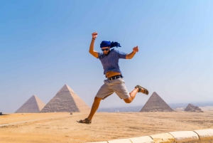 El Gouna: Cairo & Giza Pyramids, Museum & Nile Boat Trip