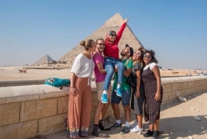 El Gouna: Kairo og pyramidene i Giza, museum og båttur på Nilen