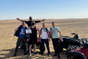 Fayoum: Safari por el Sáhara Qarun en quad desde El Cairo