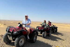 Fayoum: Qarun Sahara Safari med fyrhjuling från Kairo