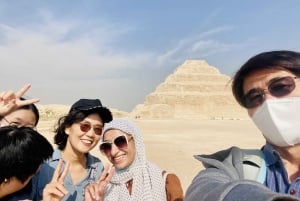 Kairo: Memphis, Saqqara, Pyramidit ja Sfinksin kiertoajelu.