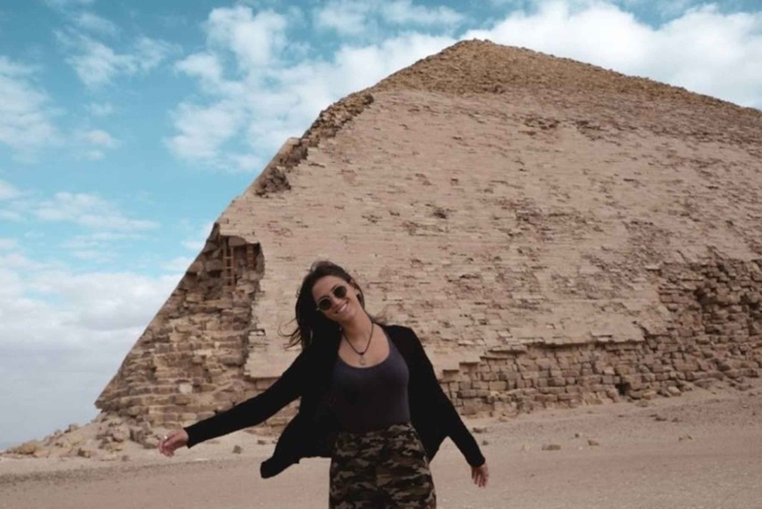 Fra Alexandria havn: Ørkensafari til pyramidene