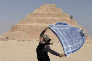 Fra Alexandria havn: Ørkensafari til pyramidene