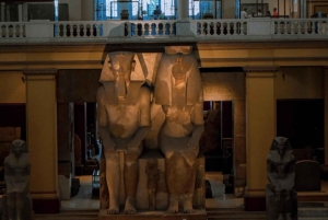 Z portu w Aleksandrii: Piramida w Gizie i Muzeum Egipskie
