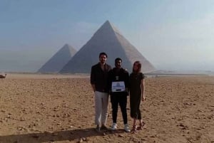 Fra Alexandria: Tur til pyramiderne i Giza med krydstogt og frokost
