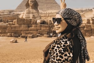 Fra havnen i Alexandria: Tur med overnatning til Cairo og Gizeh-pyramiderne