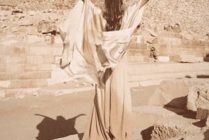 Z portu w Aleksandrii: Nocna wycieczka do Kairu i piramid w Gizie