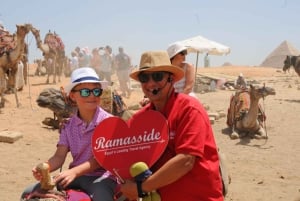 Z portu w Aleksandrii: Nocna wycieczka do Kairu i piramid w Gizie