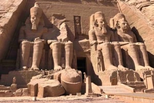 Z Kairu: 2-dniowa wycieczka do Abu Simbel i Luksoru