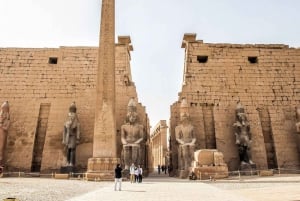 Fra Kairo: 2-dages tur til Abu Simbel og Luxor
