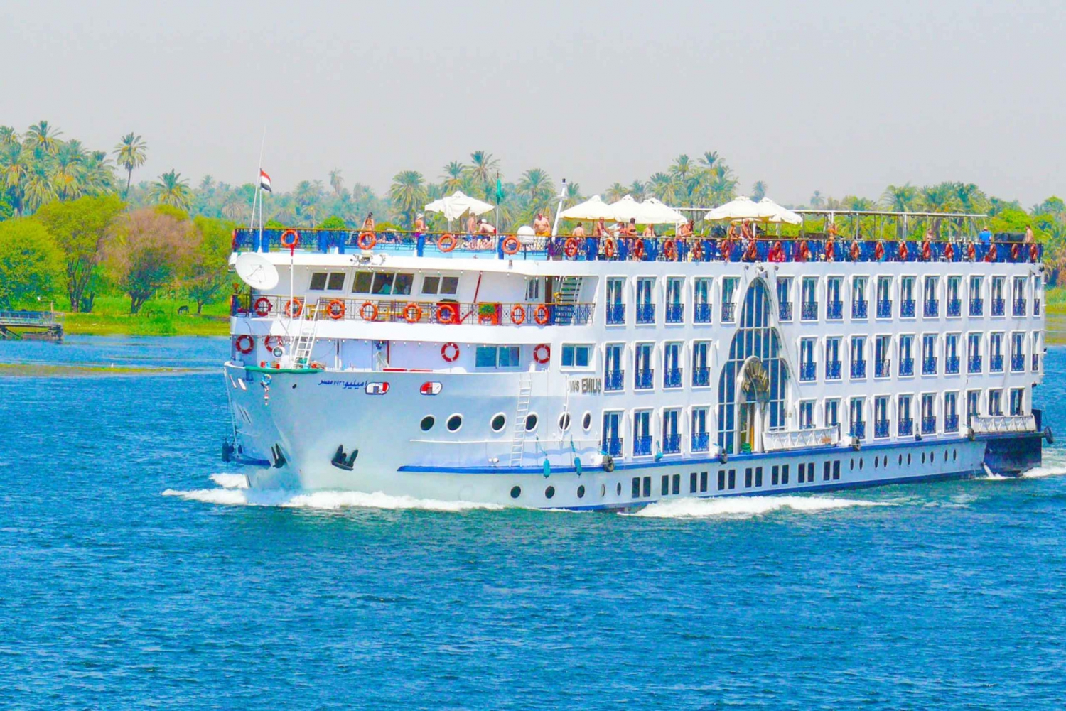 From Cairo: 3-Day Nile Cruise with Hot Air Balloon & Flights