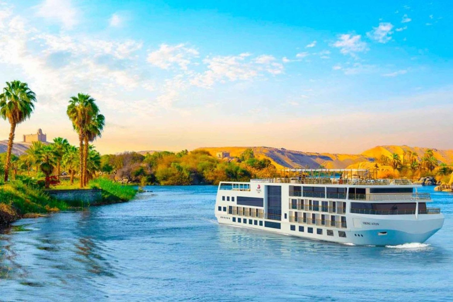 Z Kairu: 3-dniowy rejs po Nilu Luxor, Asuan lotami