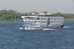 Z Kairu: 4-dniowy rejs po Nilu z Asuanu do Luksoru z posiłkami