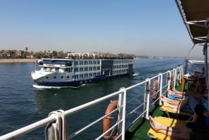 Z Kairu: 4-dniowy rejs po Nilu z Asuanu do Luksoru z posiłkami