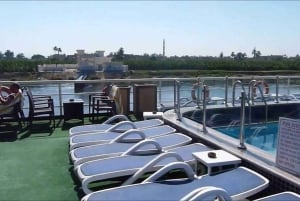 Z Kairu: 4-dniowy rejs po Nilu z Asuanu do Luksoru z posiłkami