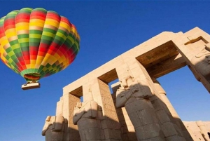 Från Kairo: 4-dagars Nilkryssning till Luxor/ballong, Flyg