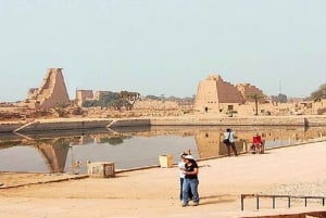 Do Cairo: cruzeiro de 4 dias pelo Nilo até Luxor/balão, voos