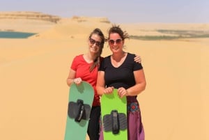 From Cairo: 4x4 Desert Safari, Sandsurf, and Camel Ride