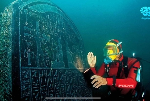 Z Kairu: Zatopione miasto w Aleksandrii 'Zaginione skarby'