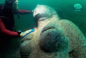 Z Kairu: Zatopione miasto w Aleksandrii 'Zaginione skarby'