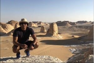 From Cairo: Bahariya Oasis and Black and White Desert Tour