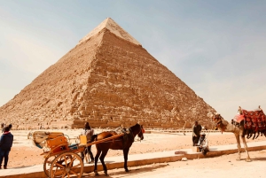 Desde El Cairo: Paseo en camello o a caballo por las pirámides de Guiza