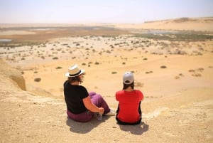 From Cairo: Desert Safari, Camel Ride, Magic Lake, & Lunch