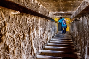 Z Kairu/Gizy: wycieczka 1-dniowa do piramid, Memfis i Sakkary