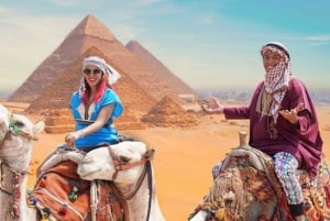 From Cairo: Camel or Horse Ride Tour Around Giza Pyramids
