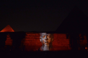 من القاهرة: جولة في أهرامات الجيزة مع عرض الضوء والنقل